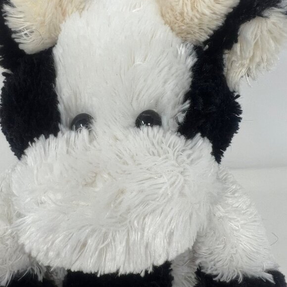 Animal Adventure 2003‎ Plush Black White Guernsey Cow Stuffed Toy 15" - Picture 2 of 9